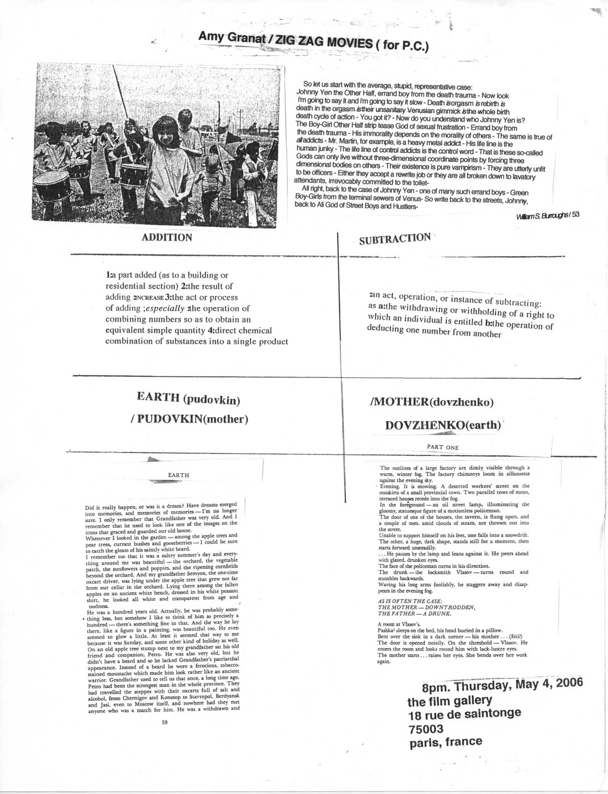 Amy Granat Zigzag movies