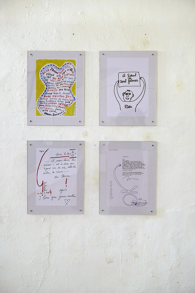 Jonas Mekas Exhibition photos